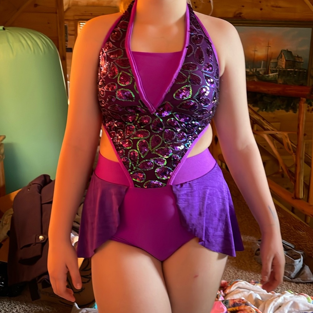 Girls Dance Costume size LC